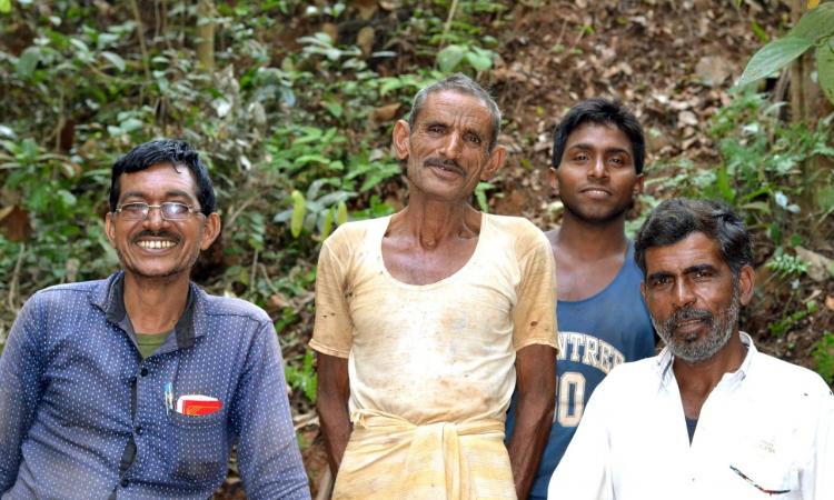 Govind Ram Jat and his team from Rajasthan. (Pic courtesy: 101Reporters)