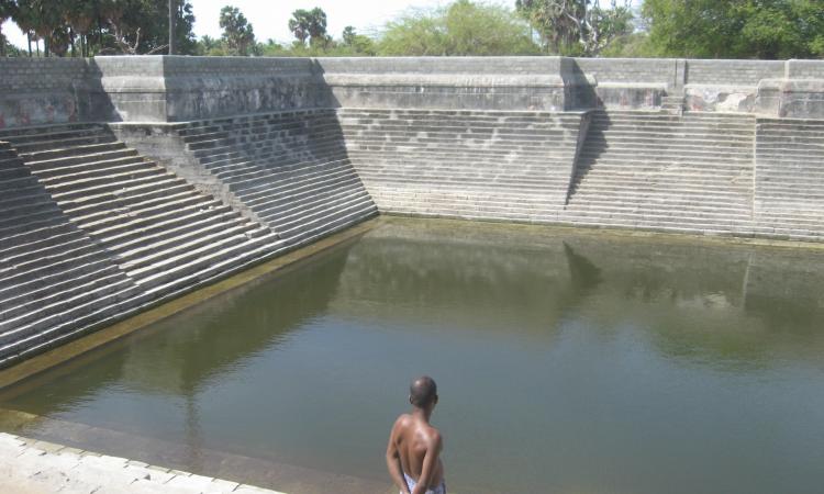 The sacred teerthas at Rameshwaram