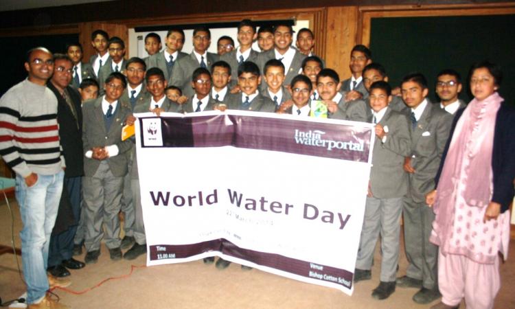 Participants at Bishop Cotton School, Shimla