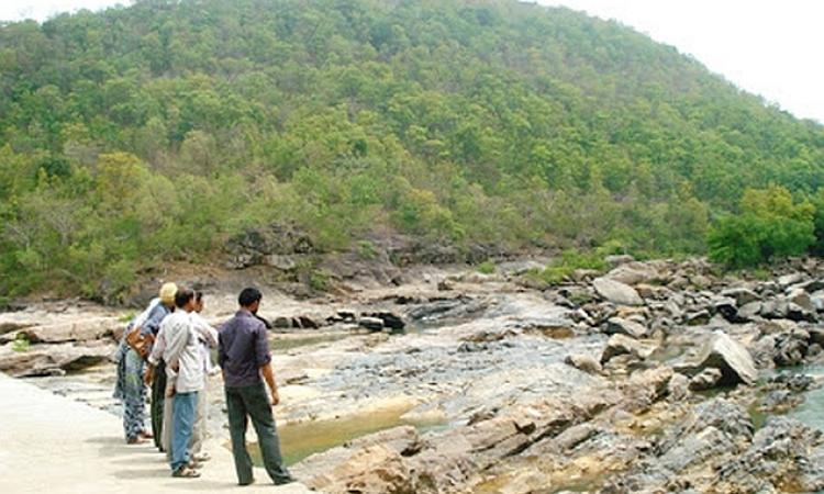 The Karo dam site at Lohajimi (Jeevan Kuruvilla)