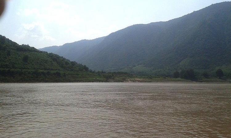 Godavari river across which Polavaram project is being constructed (Source: Pranay Raj, Wikimedia Commons)