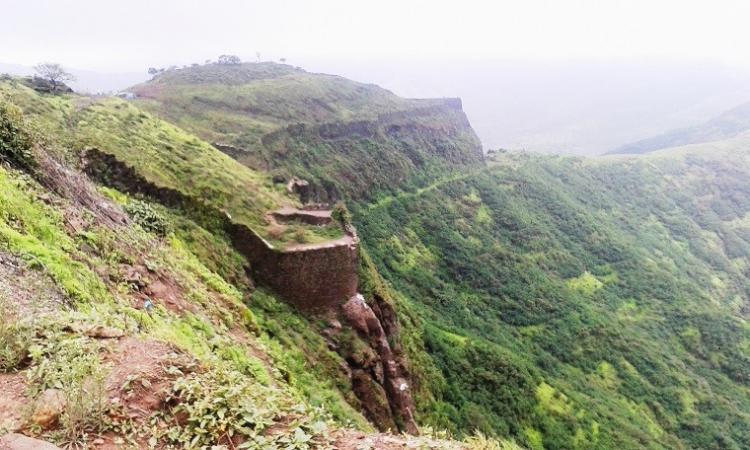 One of the hill forts in Maharashtra. (Source: India Water Portal)