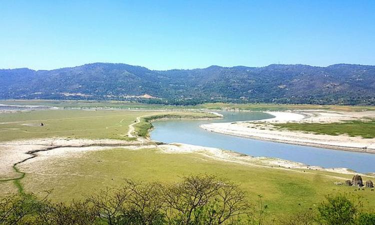 The Sutlej, from Bilaspur (Image Source: Wikimedia Commons)