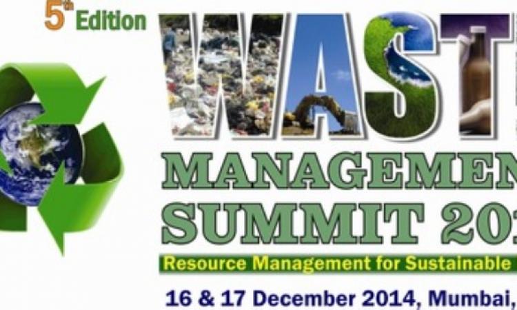 5th edition of Waste Management Summit 2014