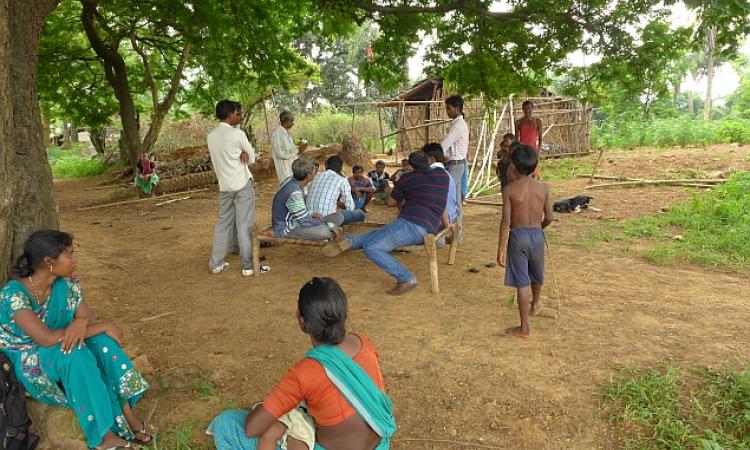 Meetings as usual: Men talk, while women watch